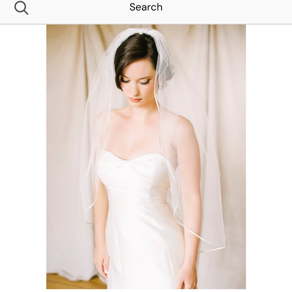 Sarah Gabriel wedding veil